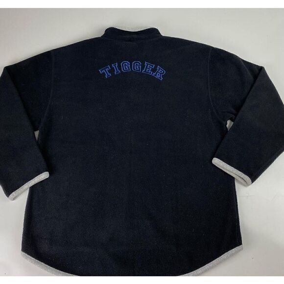 Disney Pooh Tigger Long Sleeve Fleece Pullover Sweatshirt Adult Medium Black AE0 - Picture 3 of 6